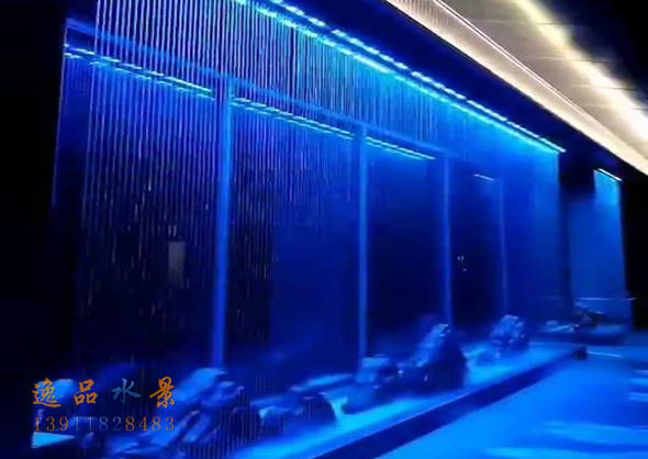 水幕流水假山景观